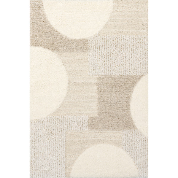 nuloom Ailani Modern Geometric Area Rug Beige