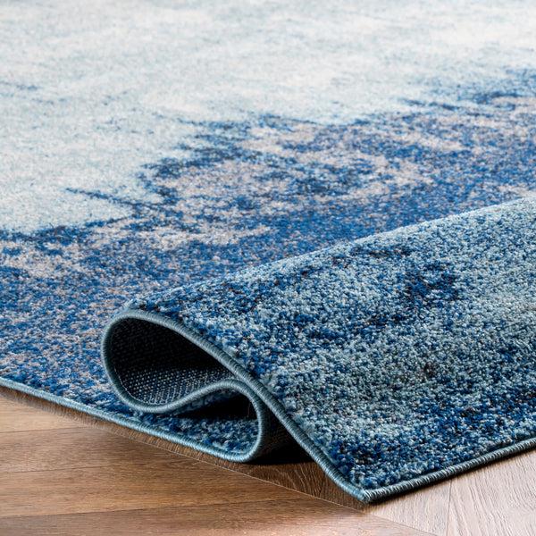 Nuloom Alayna Abstract Blue