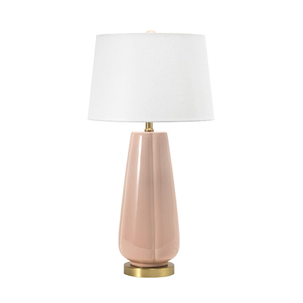 nuloom Alcona 28" Ceramic Table Lamp Pink