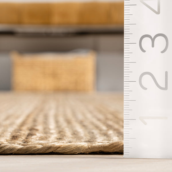 Nuloom Alder Jute Area Rug Natural