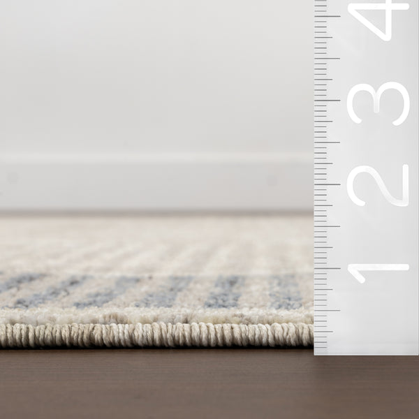 Nuloom Allyson Modern Geometric Area Rug Blue