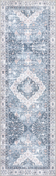 Nuloom Nuloom Analeia SplashGuard Machine Washable Area Rug Taupe