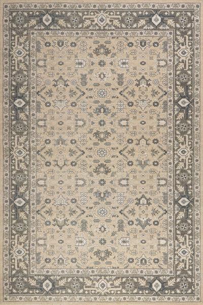 nuloom Anastasia Wool and Cotton Area Rug Beige
