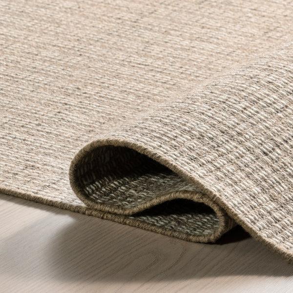 Nuloom Ander Striped Wool-Blend Area Rug Brown