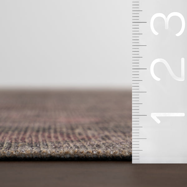 Nuloom Nuloom Anelia Traditional Vintage & Distressed Area Rug Burgundy