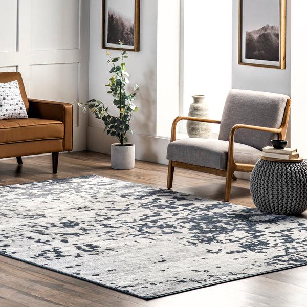 Nuloom Angelina Modern Abstract Area Rug Blue