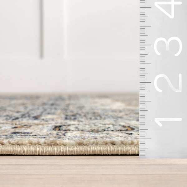 Nuloom Ariel Persian Medallion Area Rug Light Blue