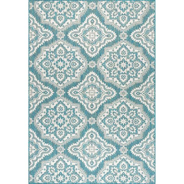 nuloom Arna Floral Indoor/Outdoor Area Rug Green