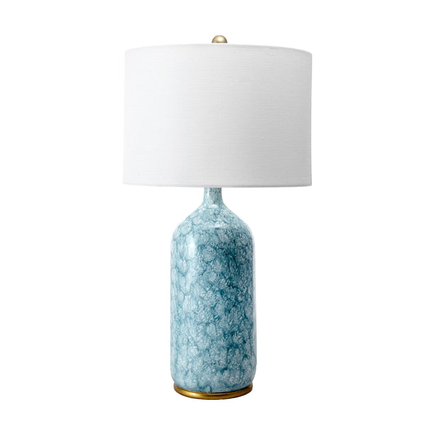 nuloom Ashton 24" Polyresin Table Lamp Blue