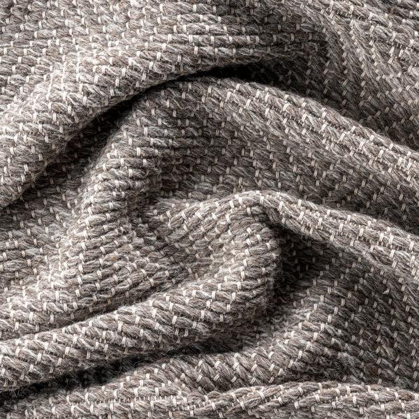 Nuloom Ashton Simple Wool Tassel Area Rug Grey