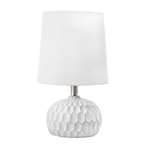 nuloom Aspen 15" Cement Table Lamp Light Gray