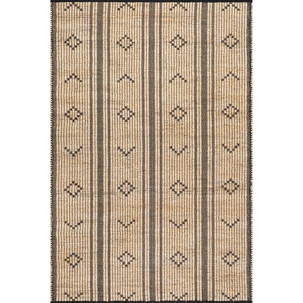 nuloom Aubriella Striped Jute Area Rug Natural