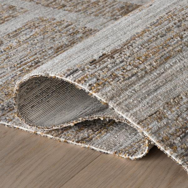 Nuloom Nuloom Auralisse Modern Woven Abstract Washable Rug Beige