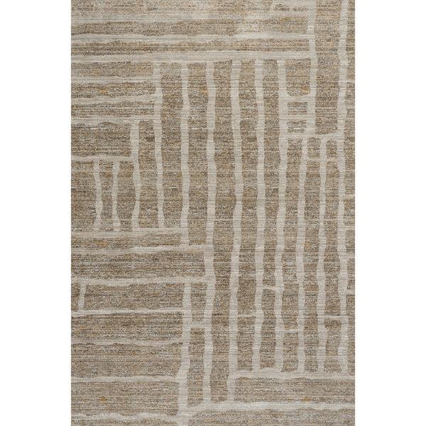 nuloom Nuloom Auralisse Modern Woven Abstract Washable Rug Beige