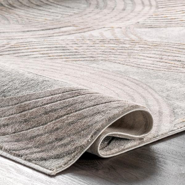 Nuloom Austin Abstract Circles Area Rug Beige
