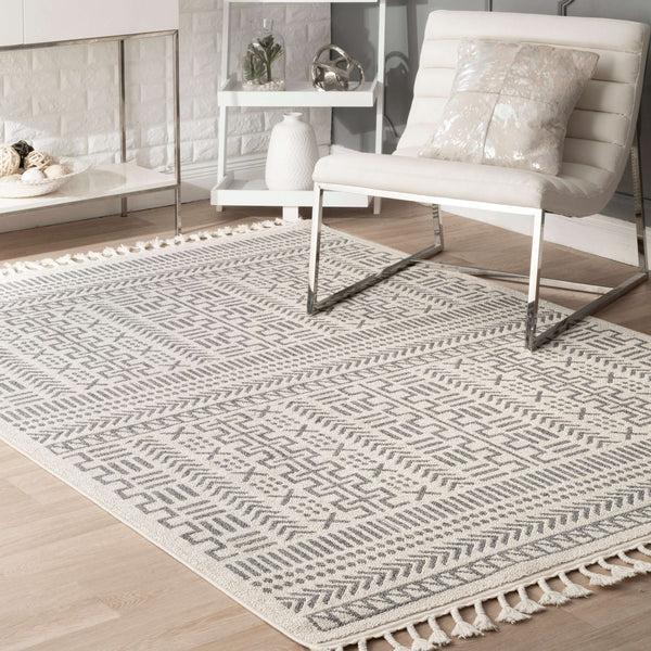 Nuloom Aztec Coyote Beige