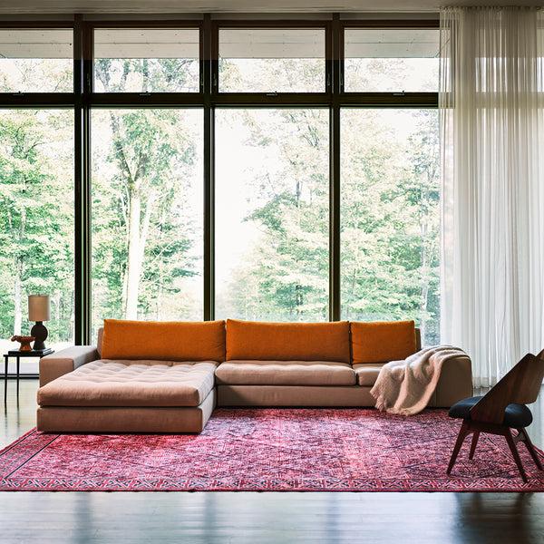 Nuloom Bagmati Machine Washable Area Rug Pink