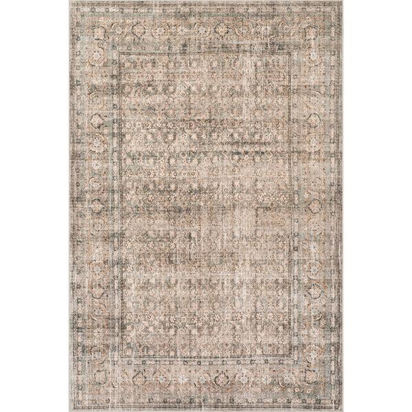 nuloom Nuloom Barilas Bordered Traditional Washable Area Rug Beige
