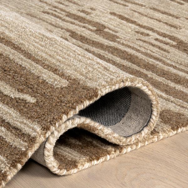 Nuloom Barun Wool Area Rug Beige