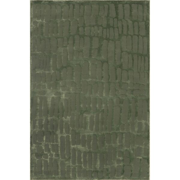 nuloom Belen Modern Abstract Area Rug Forest Green