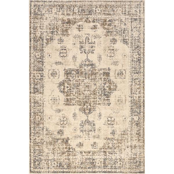 nuloom Betania Faded Medallion Area Rug Beige