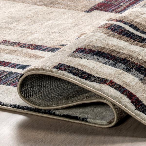 Nuloom Bheri Abstract Area Rug Beige