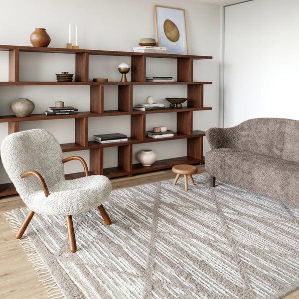 Nuloom Bing Shag Area Rug Beige