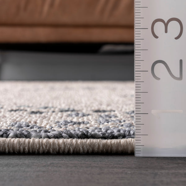 Nuloom Blaine Dotted Diamond Area Rug Ivory
