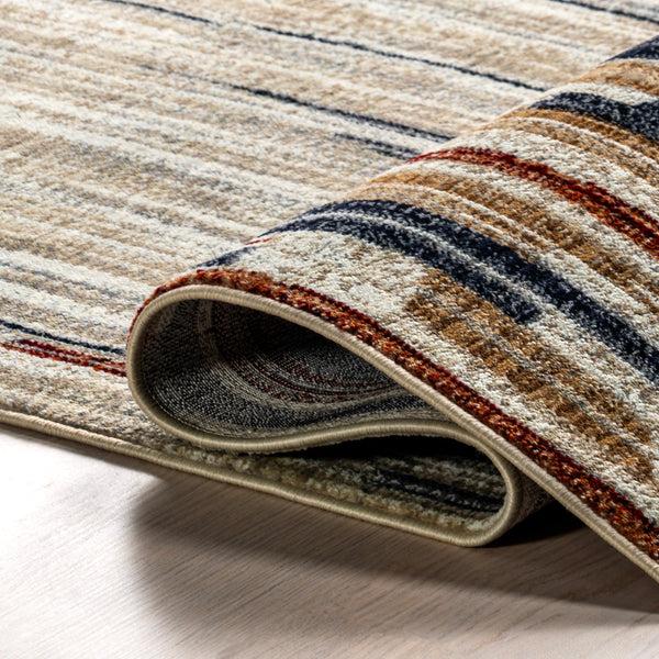 Nuloom Bowery Striped Area Rug Multicolor