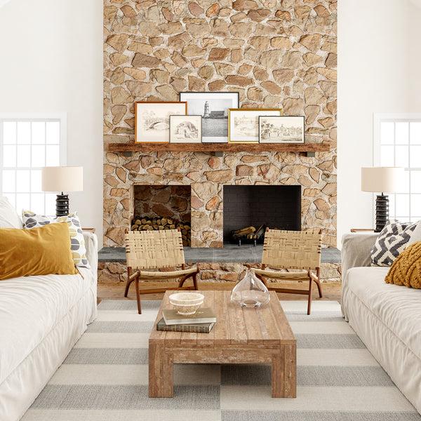 Nuloom Boxelder Checked Cotton Area Rug Grey