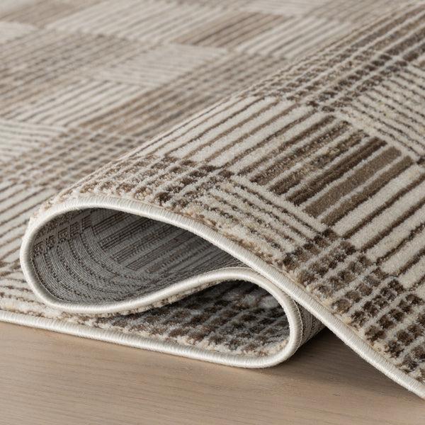 Nuloom Nuloom Brellia Modern Checkered Area Rug Light Brown