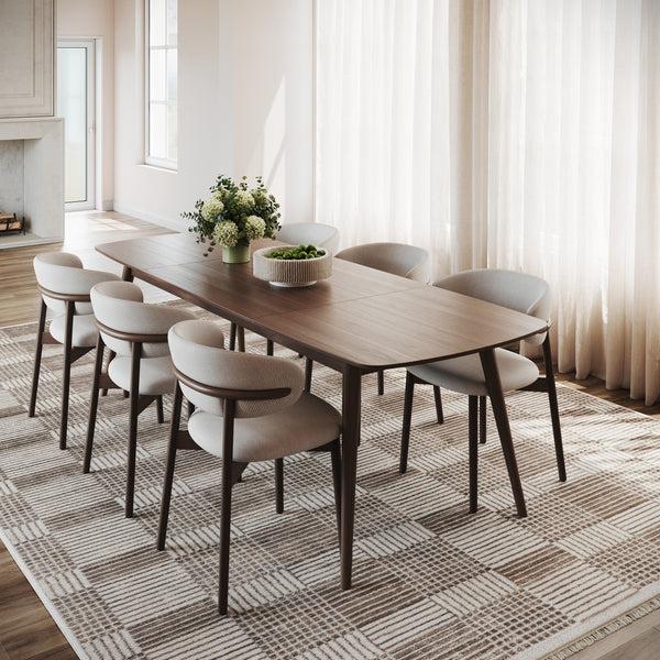 Nuloom Nuloom Brellia Modern Checkered Area Rug Light Brown