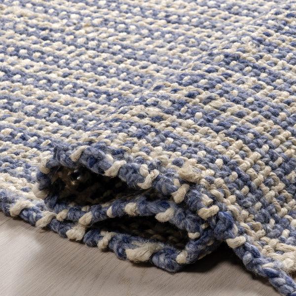 Nuloom Capri Farmhouse Striped Area Rug Light Blue