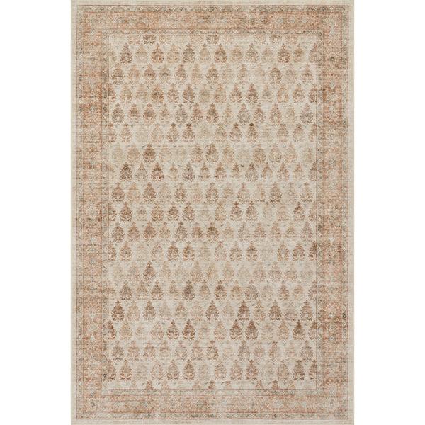 nuloom Nuloom Caria Traditional Bordered Washable Area Rug Peach