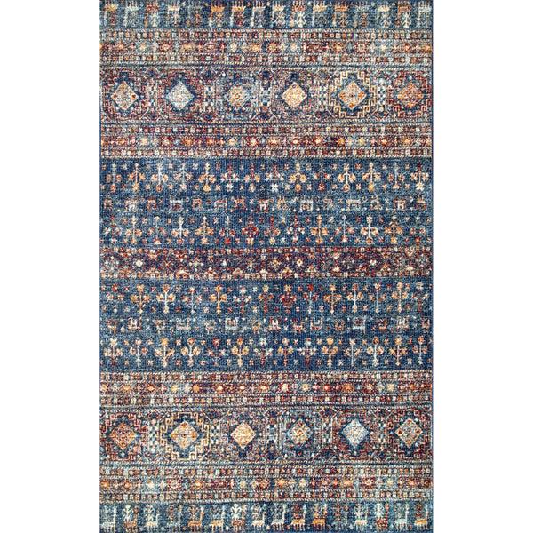 nuloom Carter Gothic Striped Area Rug Blue