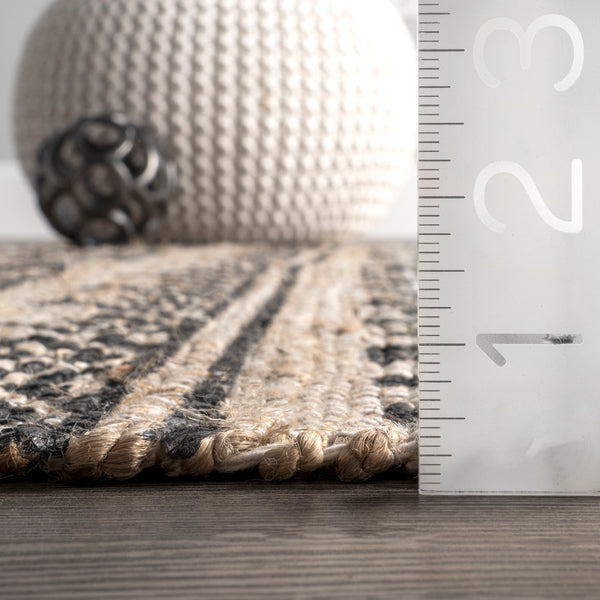 Nuloom Celeste Banded Tribal Area Rug Natural