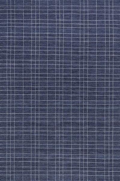 nuloom Charlie Plaid Wool Area Rug Blue