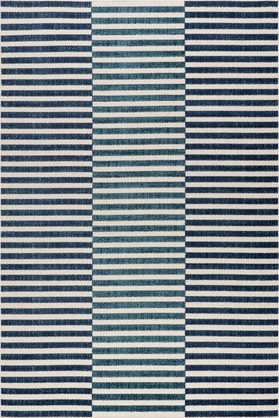 nuloom Nuloom Ciela Striped Indoor/Outdoor Area Rug Blue