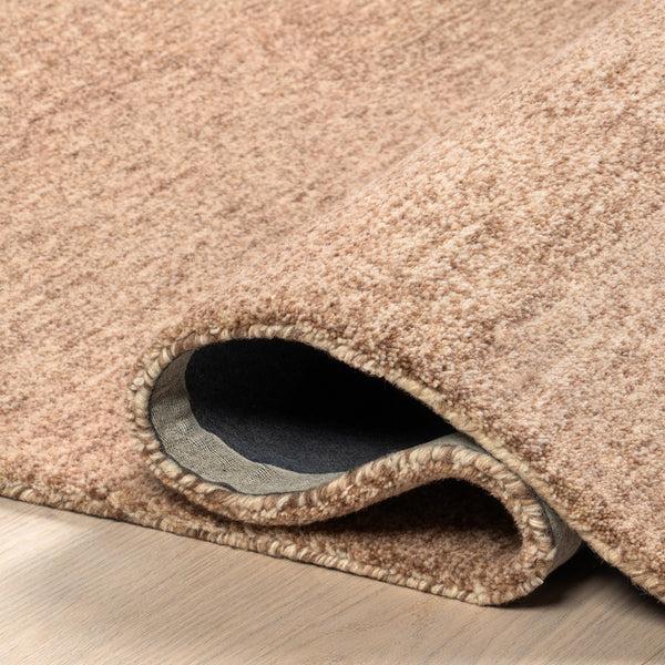 Nuloom Citra Solid Wool Area Rug Tan