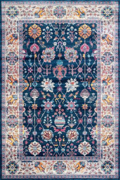 Nuloom Classic Tinted Floral Blue