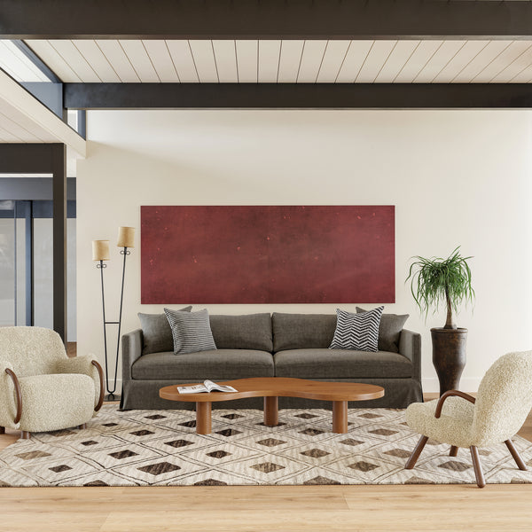 Nuloom Coco Trellis Wool Area Rug Beige