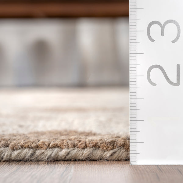 Nuloom Coco Trellis Wool Area Rug Beige