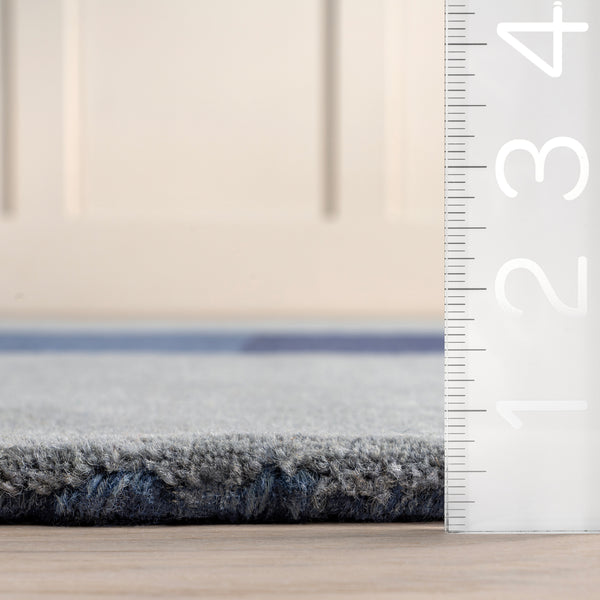 Nuloom Colorado Wool Area Rug Blue