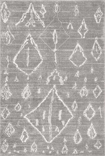 nuloom Contemporary Elanor Moroccon Area Rug Grey