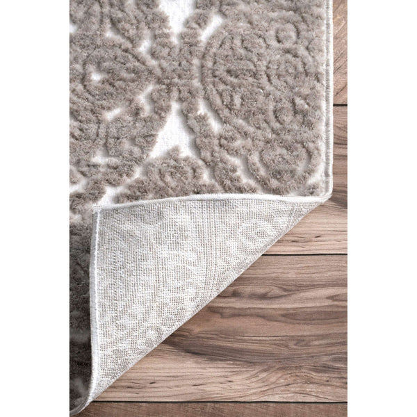Nuloom Contemporary Jeannie Floral Area Rug Beige