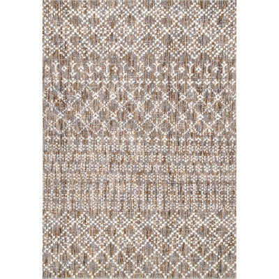 nuloom Contemporary Trellis Milly Area Rug Grey
