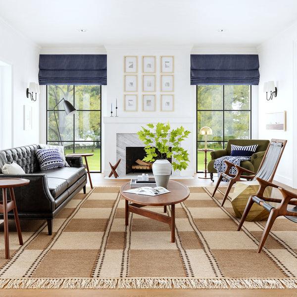 Nuloom Corbett Fringed Wool Area Rug Beige