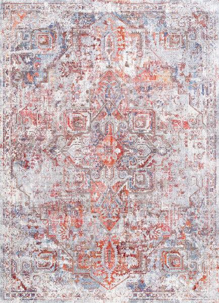nuloom Cordelia Persian Distressed Area Rug Orange