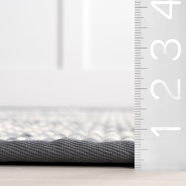 Nuloom Coretta Modern Bordered Area Rug Charcoal