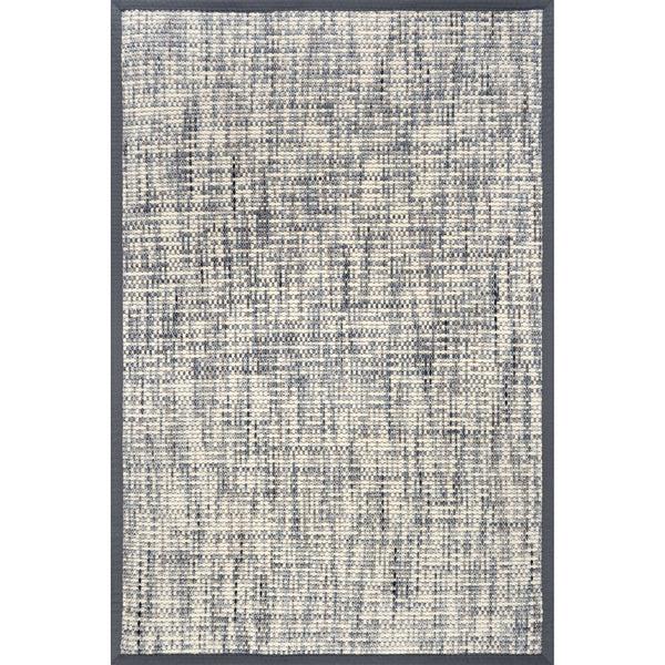 nuloom Coretta Modern Bordered Area Rug Charcoal